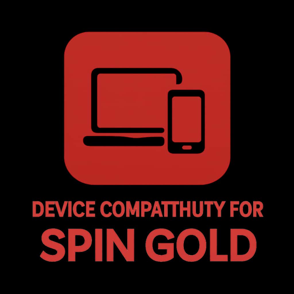 Icon representing device compatibility for Spin Gold.