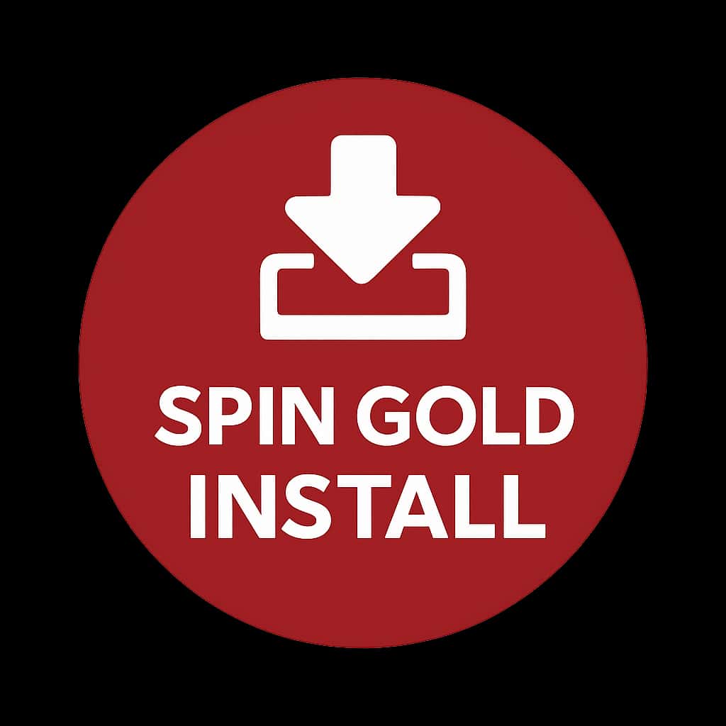 An icon representing Spin Gold Install with a professional design.