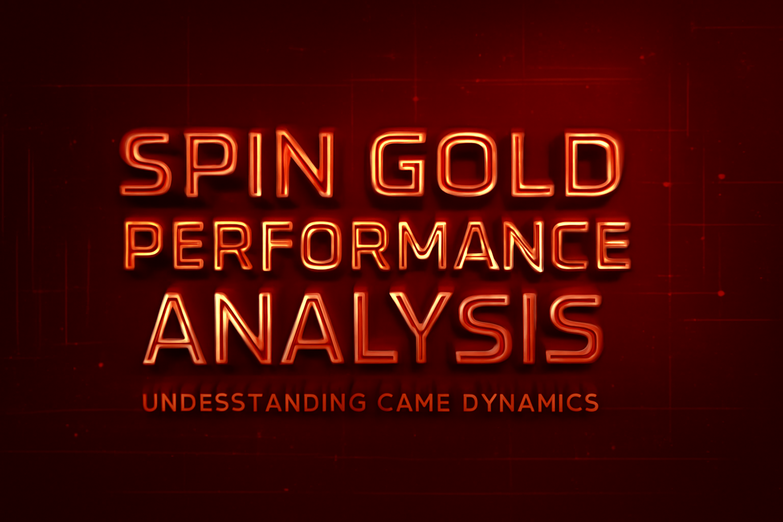 Informational scene depicting the features of Spin Gold.