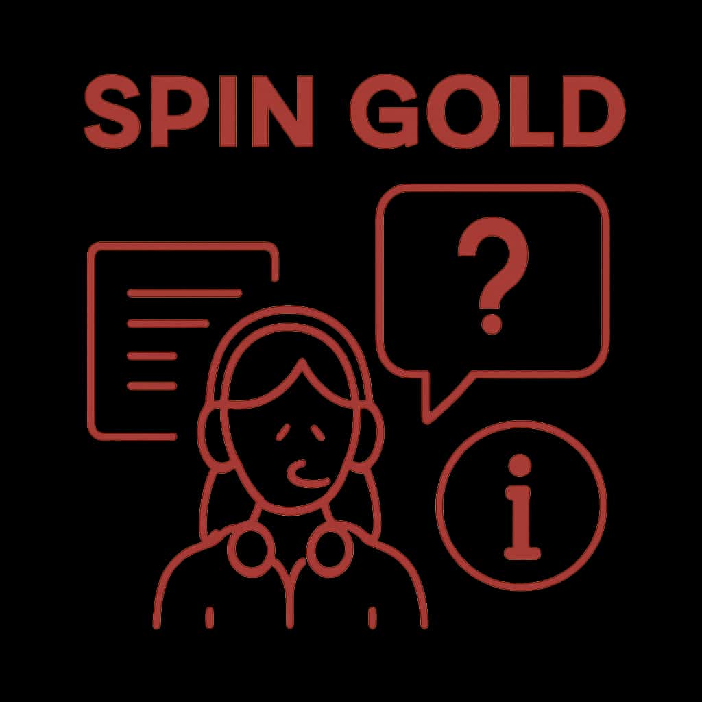 Illustration explaining installation steps for Spin Gold.