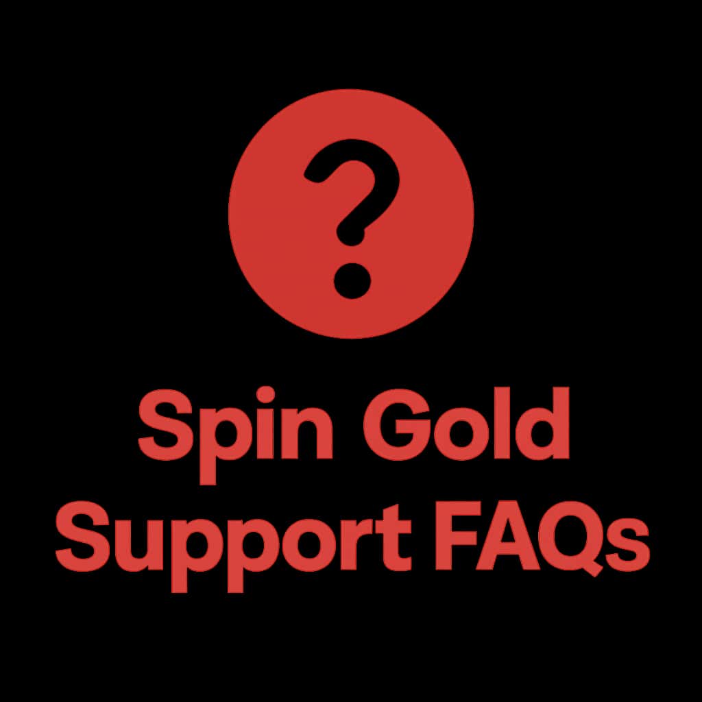 Icon representing Spin Gold Support FAQs.