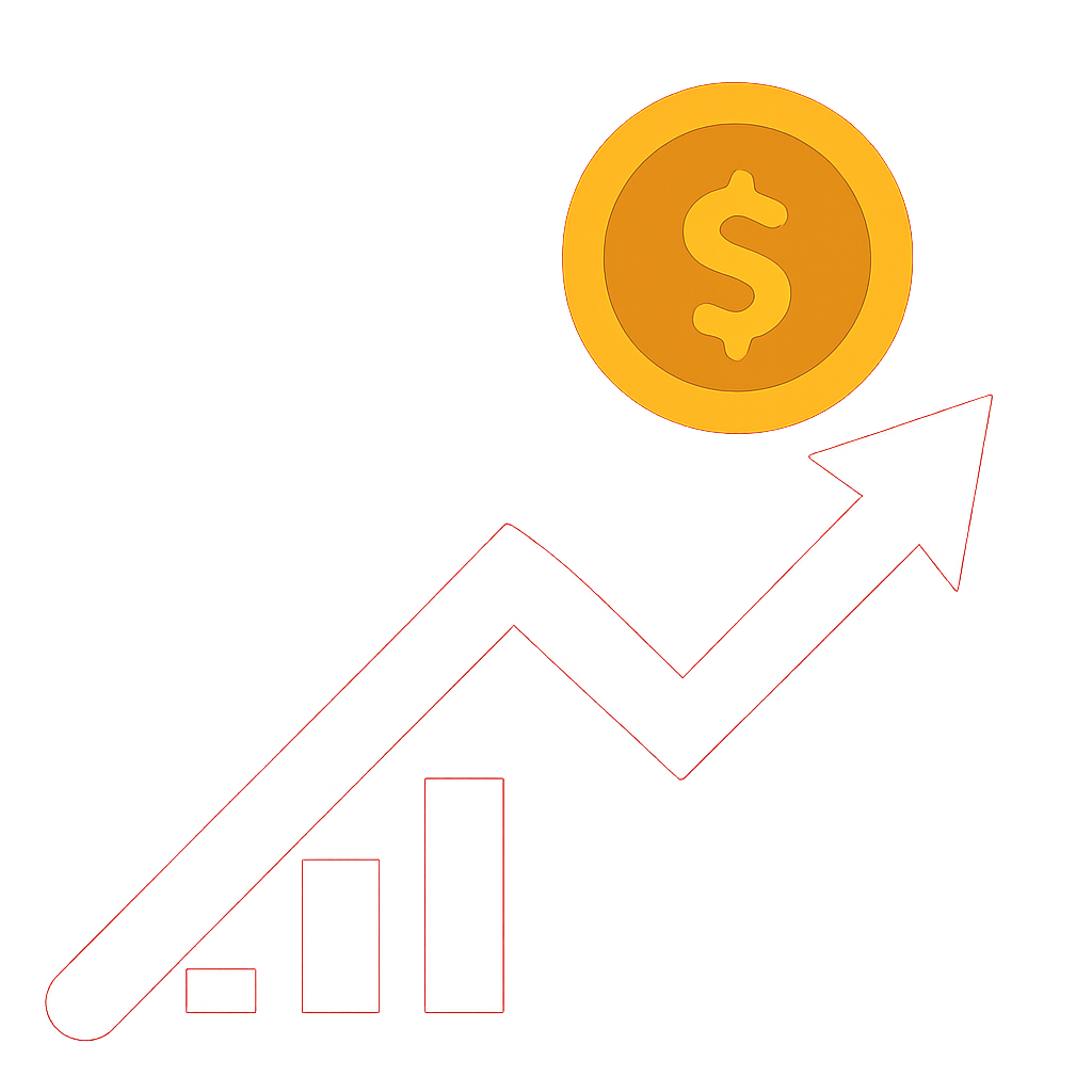 Icon representing Spin Gold Download with a clean design in #c4181a.